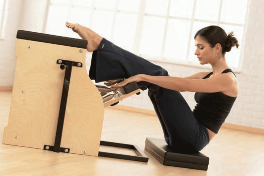 Pilates Neck Pain Relief on Wunda Chair